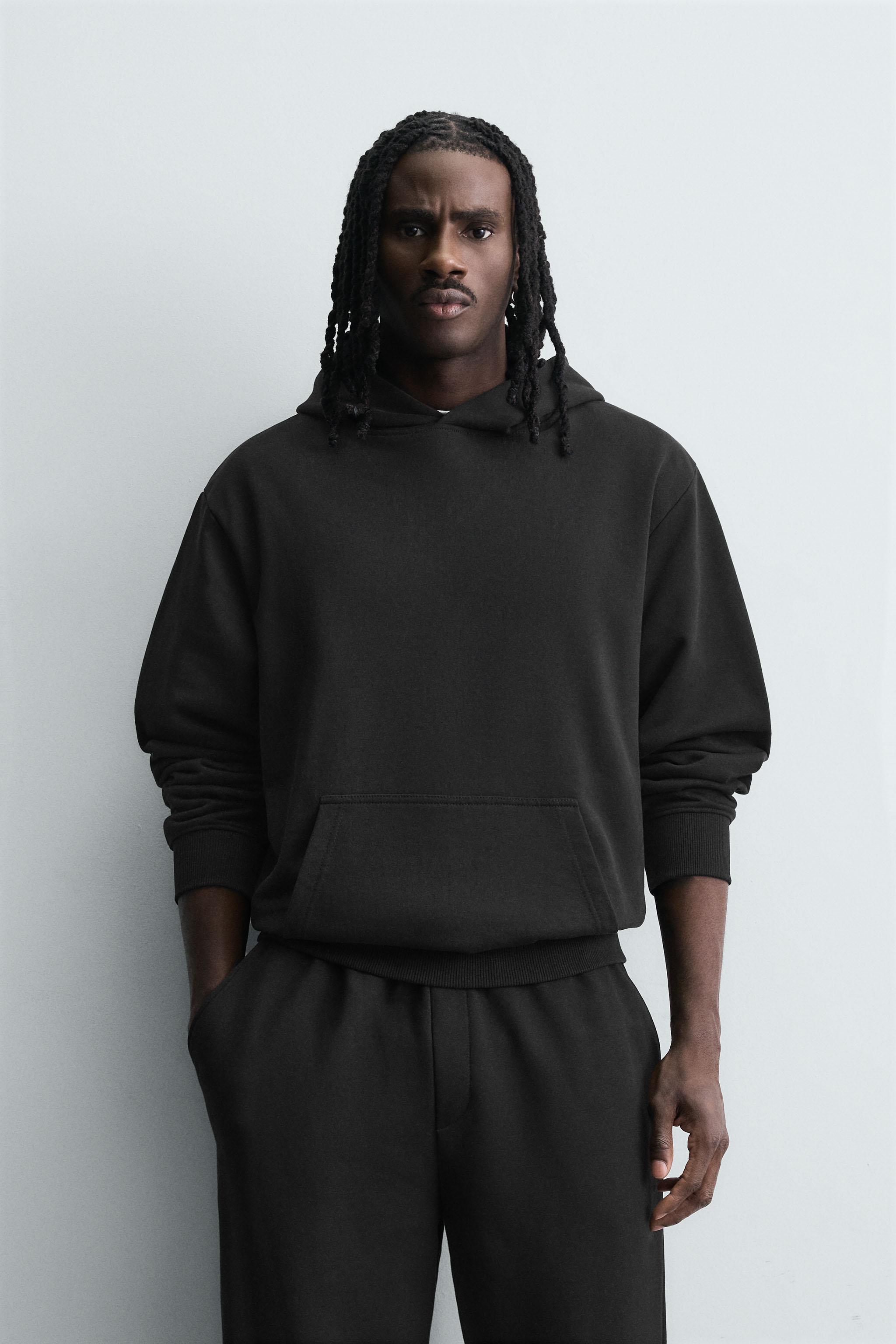 BASIC HOODIE SWEATSHIRT